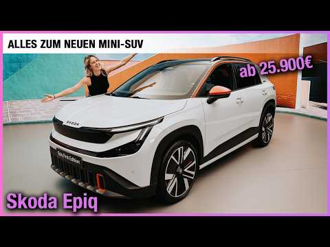 Skoda Epiq (2026) Alles zum NEUEN Mini-SUV ab 25.900€! Review | Test | Preis | First Edition