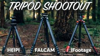 TRIPOD SHOOTOUT: Falcam vs. HEIPI vs. iFootage - The Best Mid-Range Travel Tripods?