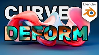 Curve Deform with Geometry Nodes - Blender 4.0 Tutorial