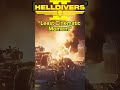Helldivers 2 least cinematic helldivers defense moment