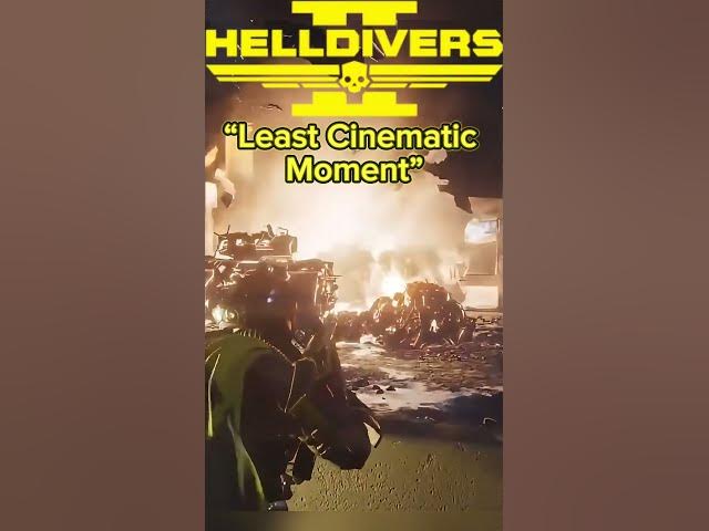 Helldivers 2: LEAST Cinematic Helldivers DEFENSE Moment…🤯🫡🔥