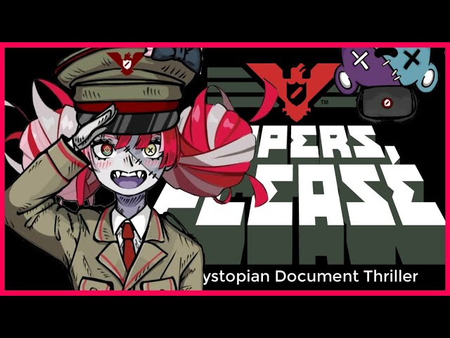 【PAPERS, PLEASE】REPORTING FOR DUTY!!!【Hololive Indonesia 2nd Gen】のサムネイル