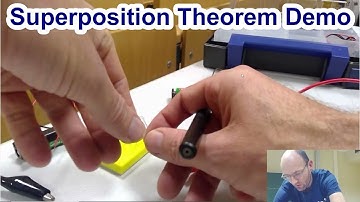 Demonstration: Application of the Superposition Theorem for a Linear (and Non-Linear) Circuit