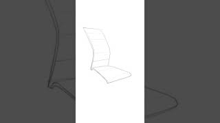 Sketch A Chair In Procreate #shorts