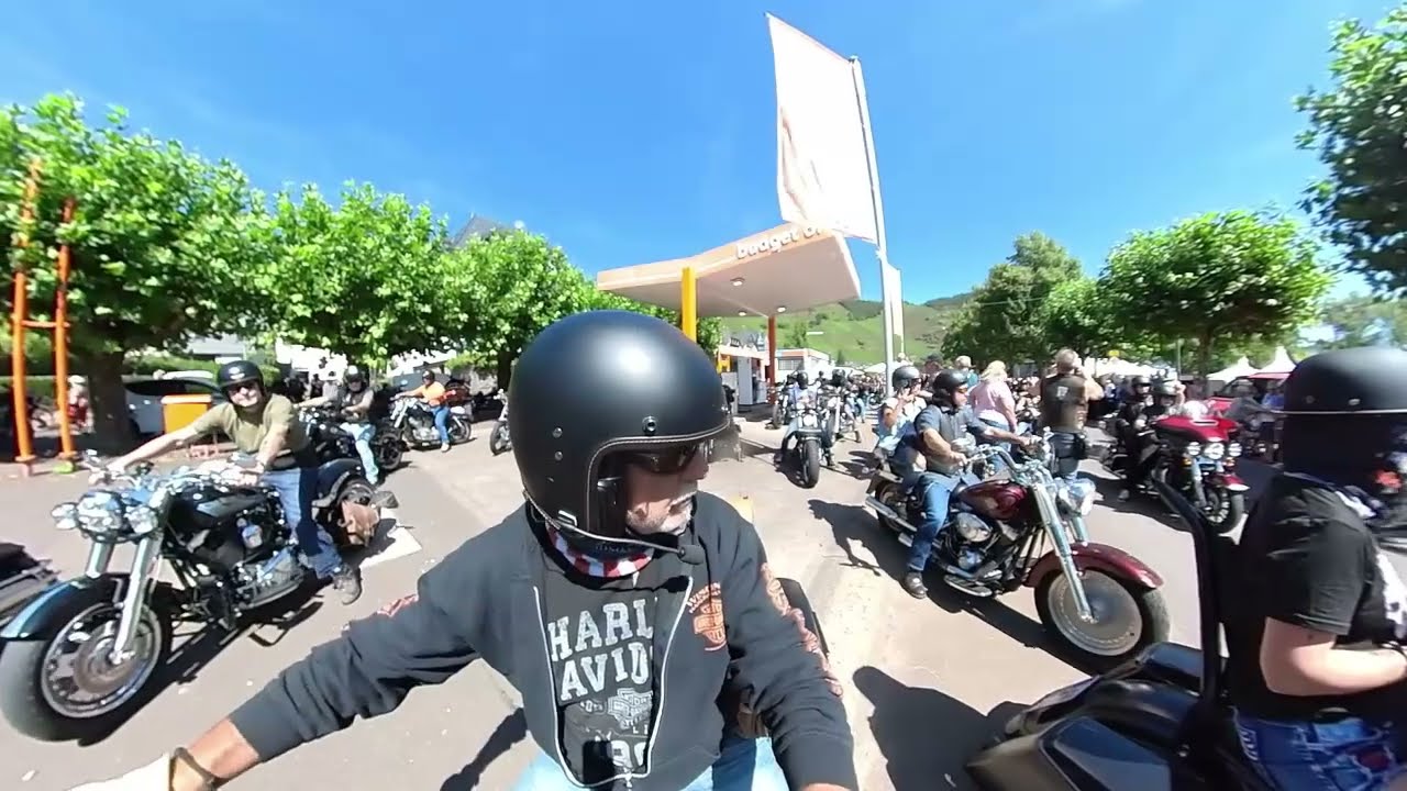 Kalle meets Harley und Wein 2024 in Ürzig / Mosel.