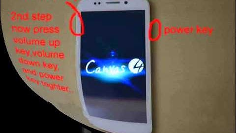 MICROMAX CANVAS 4 HARD RESET.........
