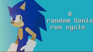A Sonic run-cycle!