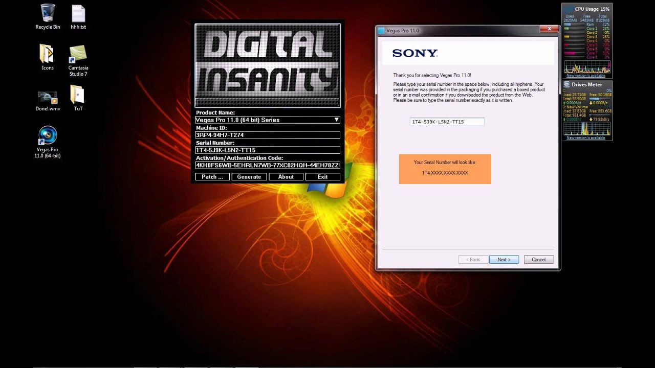 Digital Insanity Keygen Download Sony Vegas Pro 12