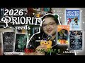 12 books on my 2026 priority reads list! | romance +  fantasy | Bookmas Day 9🎄