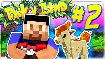 FASTEST PONYTA EVER! - PIXELMON ISLAND SMP #2 (Pokemon Go Minecraft Mod)