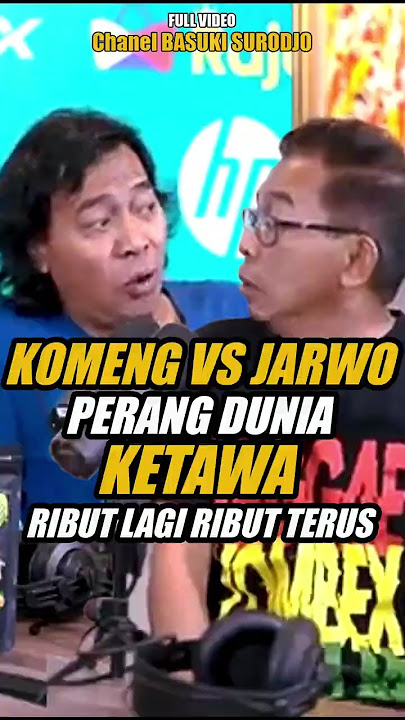 Komeng Vs Jarwo Perang Dunia Ketawa Ribut Lagi Ribut Terus #komeng #jarwokwat #trendingshorts