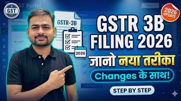 GSTR 3B Return Filing | How to File GSTR 3B | GST 3B Return Kaise Bhare | GST 3B Return Filing