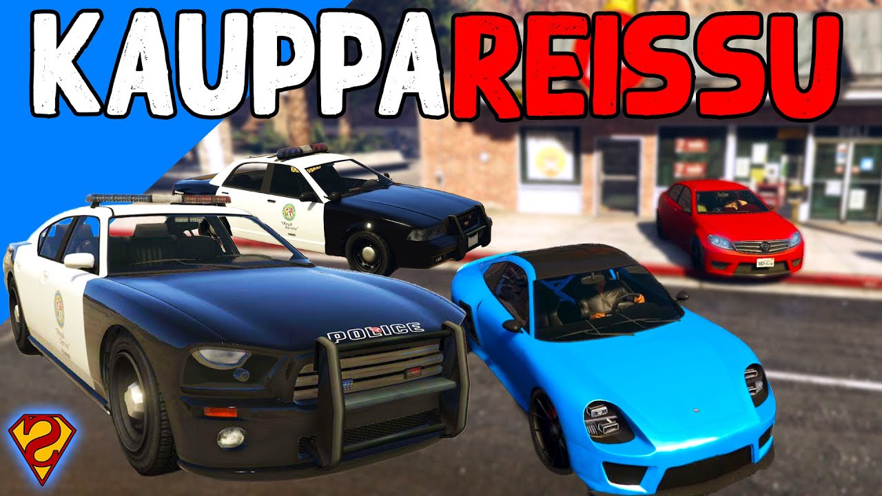 Ryöstin Kaupasta 100 000e ja Yritin Paeta Poliiseilta - GTA V RP