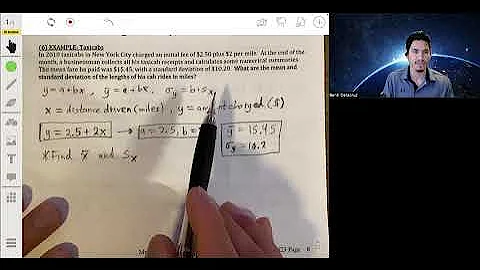 Linear Transformations, Determining Mean & Standard Deviation | AP Statistics Lesson 2.1.3