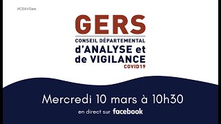 15ème Conseil Départemental d'Analyse et de Vigilance COVID19