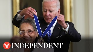 Live: Biden presents Medal of Freedom to civil rights leaders, celebrities and politicians