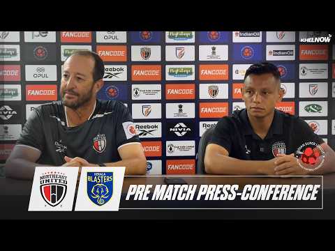 Bihu wishes from 🗣️ Pedro Benali & Redeem Tlang Press Conference Kerala Blasters vs NorthEast United