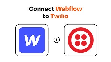 How to connect Webflow to Twilio - Easy Integration