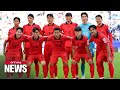 Korea Selatan bermain imbang 3-3 melawan Malaysia di Piala Asia AFC
