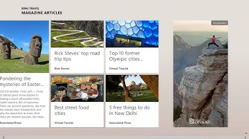 Windows 8 Bing Travel App