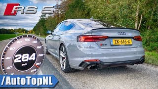 AUDI RS5 Sportback | 0-284km/h ACCELERATION & TOP SPEED by AutoTopNL