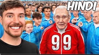 @MrBeast Ages 1-100 Decide Who Wins $250,000 ||Mrbeast New Hindi video ||  Hindi || #mrbeasthindi