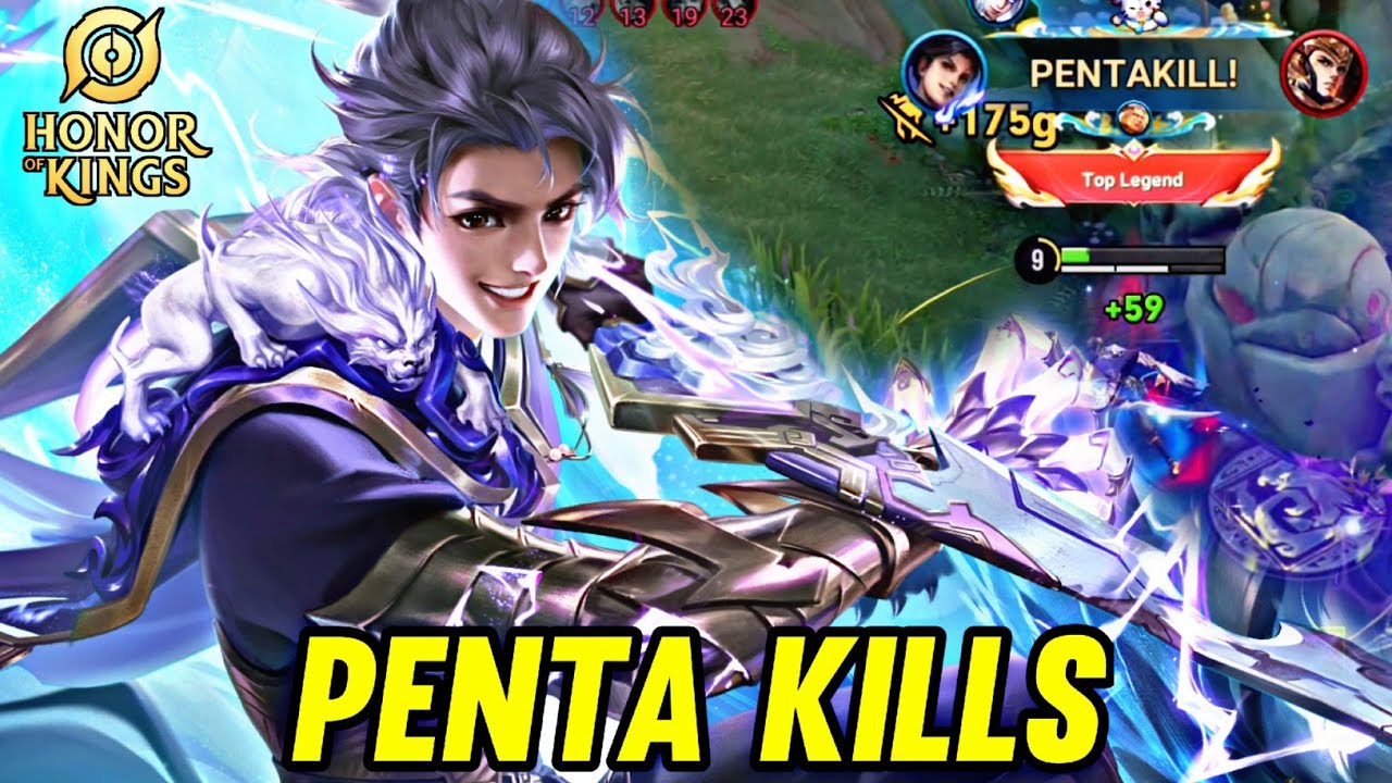 HOK : YAO GAMEPLAY | PENTA KILLS - HONOR OF KINGS