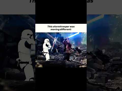 This Stormtrooper Was