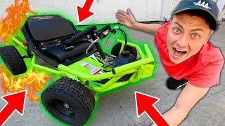 Unboxing Fastest Go Kart In The World dangerous