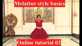 Praarambham tutorial 02 - Sridevi Nrithyalaya - Bharathanatyam Dance