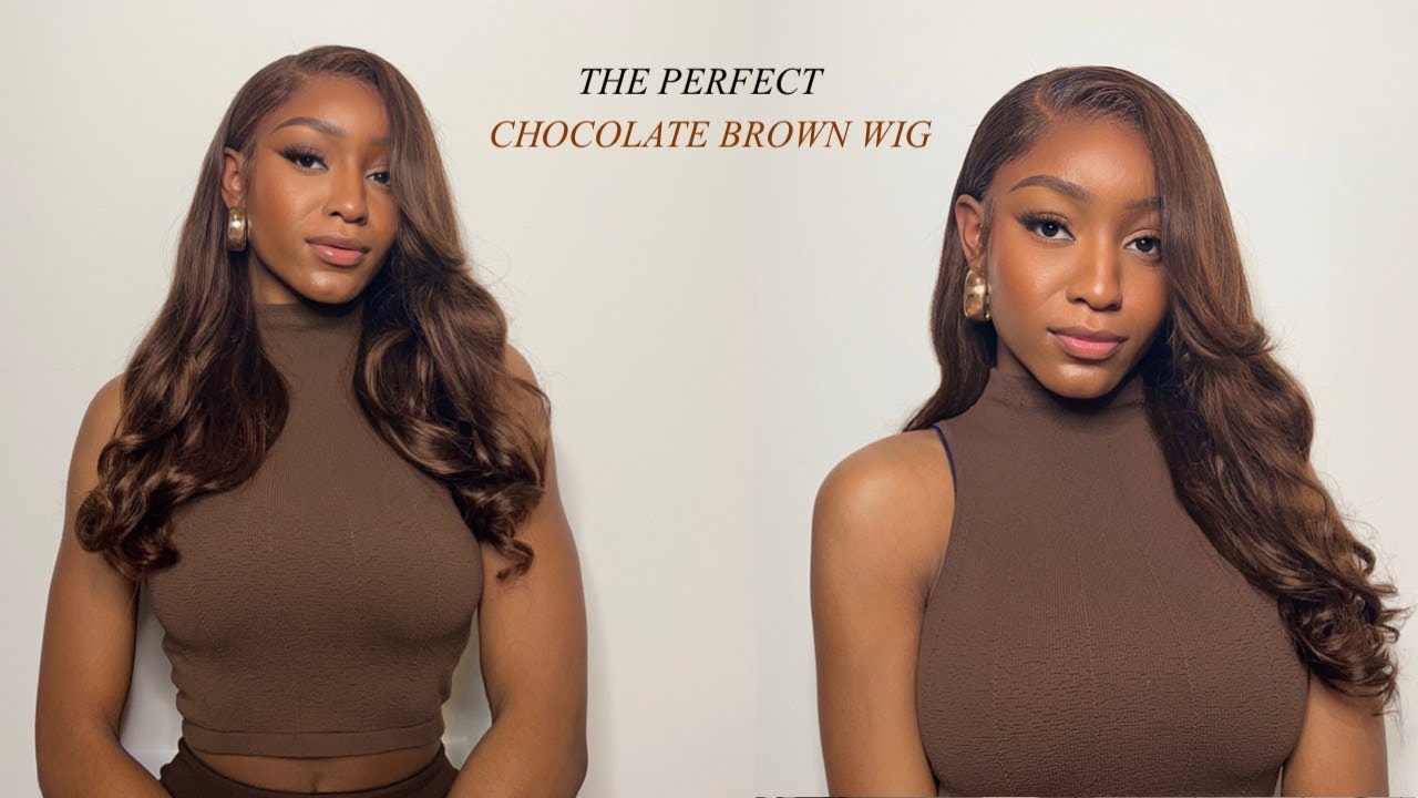The BEST chocolate brown wig reinstallation | step by step | ft.Alipearl hair