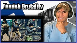 US Marine reacts to the Finnish Brutality Competition (Polenar Tactical)