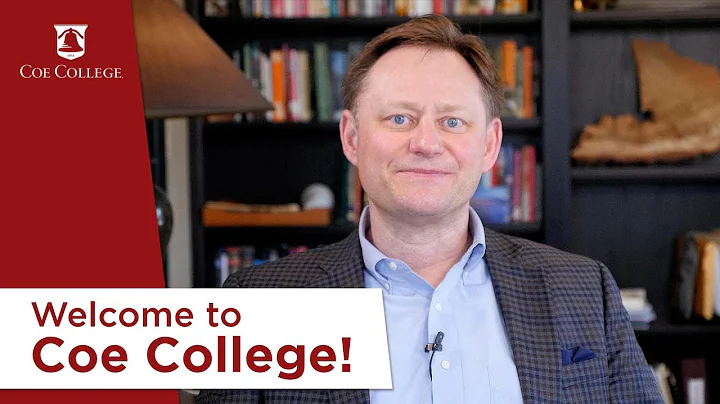 President David Hayes welcomes you to Coe College!