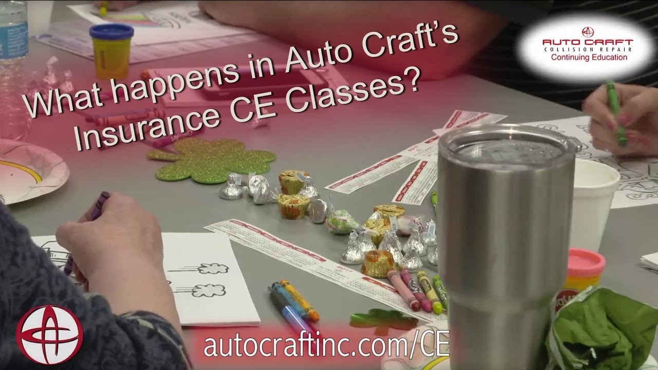 Auto Craft Free Insurance Continuing Education Courses - YouTube