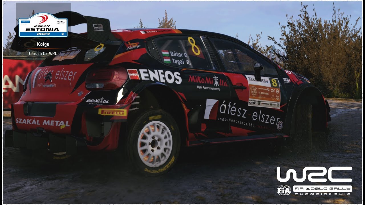 #8 Citroen C3 WRC - Róbert Bútor | Róbert Tagai - 2025 Tippmix PRO Zemplén Rally