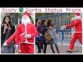 Epic Santa Statue Prank on Girls | Awesome Reactons |FunkyTv|