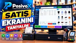 PosivoX Satış Ekranı | Barkodlu Hızlı Satış ve Kasa Programı