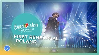 Gromee feat. Lukas Meijer - Light Me Up - First Rehearsal - Poland - Eurovision 2018