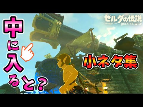 テバを回したい･巨大望遠鏡の中に入ると？など小ネタ集【ブレワイ BotW】裏技 バグ 検証 ゆっくり実況 glitch