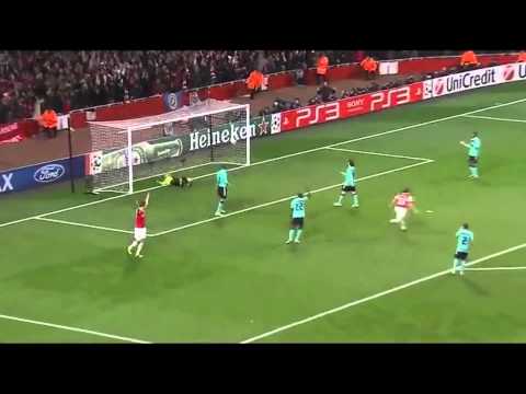 Arshavin vs Barcelona Martin tyler commentary (No effects or songs)