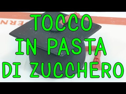 Tocco di Laurea in Pasta di Zucchero