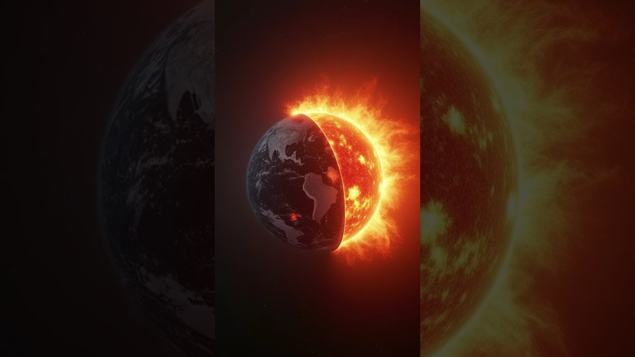 A hypothetical scenario where the Sun and Earth collide 