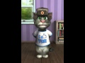 Прикол! iPhone говорящий кот Том поет(потап и настя руруру)