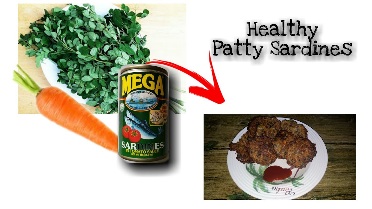 Healthy Sardines recipe Homemade Patty YouTube