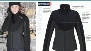 Ash City - North End Sport Red 78679 Ladies Soft Shell Jacket screenshot 5