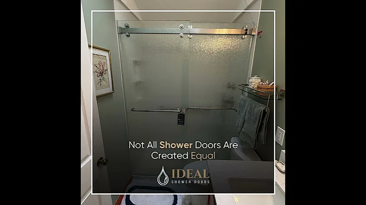 Step into the modern era ditch the moldy shower curtain and upgrade to a sleek, frameless glass door