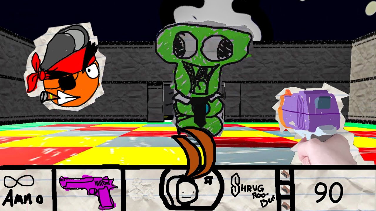 A bad shooter that MAKES FUN of shooters