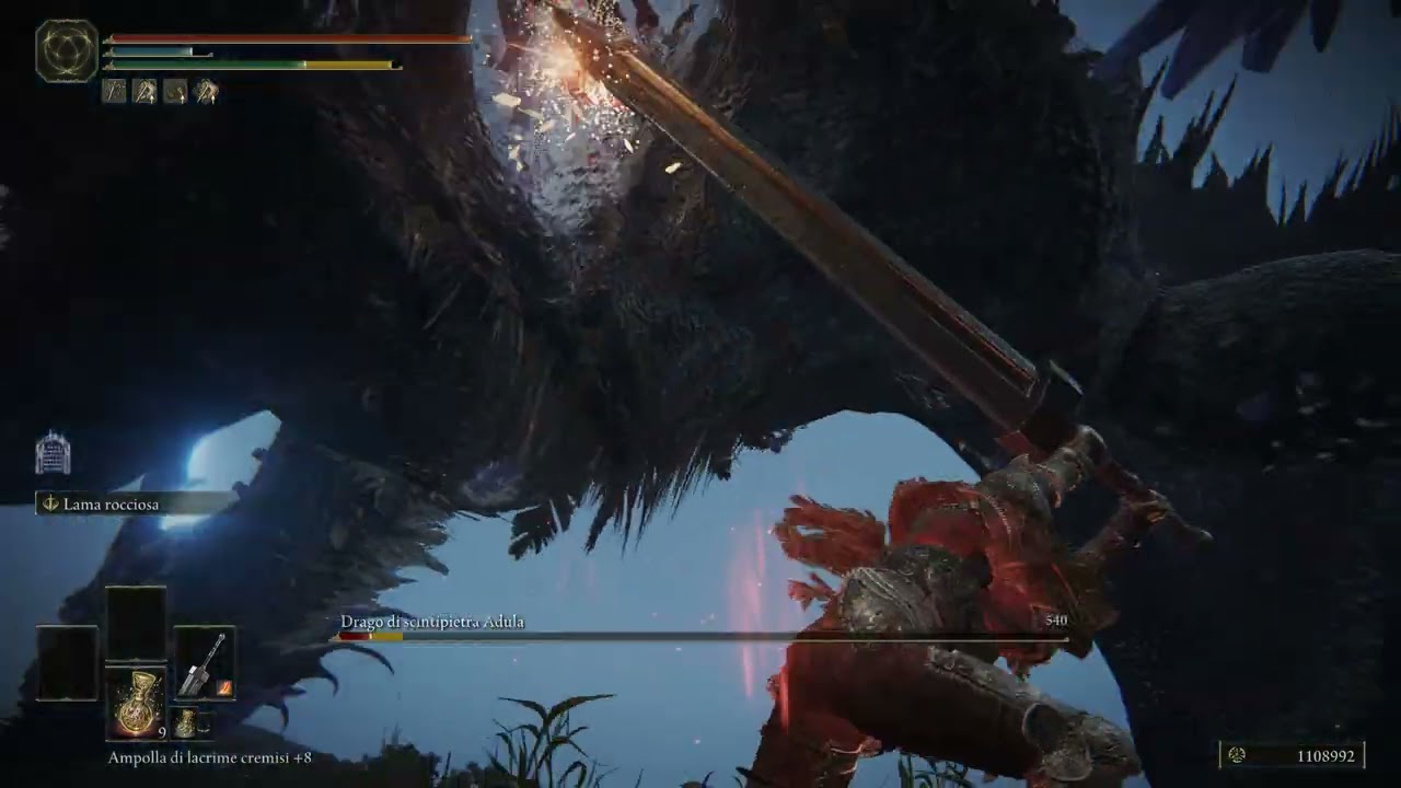 Vs Glintstone Dragon Adula- Elden Ring