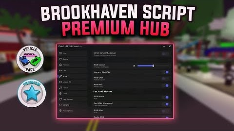 [NEW] Brookhaven Script 2025 | No Key | Free Premium And OP Troll GUI & More!