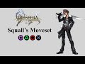 Squall's Moveset | Bravery Attacks, HP Attacks & EX Burst【Dissidia 012 Final Fantasy】